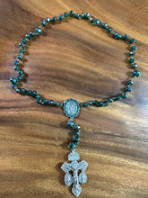 Load image into Gallery viewer, Our Lady of Guadalupe w Triple Threat Pardon Crucifix
