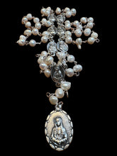 Load image into Gallery viewer, 7 Sorrows Chaplet Small Fresh Water Pearls
