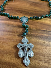 Load image into Gallery viewer, Our Lady of Guadalupe w Triple Threat Pardon Crucifix
