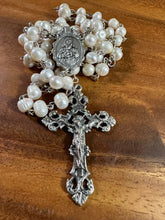 Load image into Gallery viewer, Crown of Pearls for Ima Mary &amp; baby Jesus
